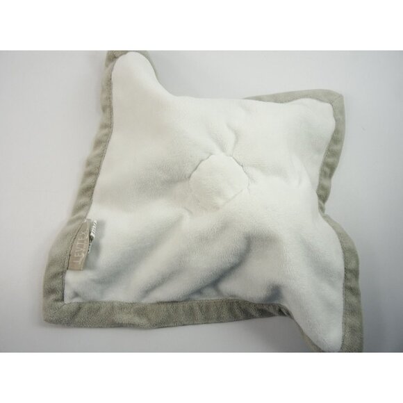 Levtex Baby Elephant Lovey Blue Gray Plush Security Blanket - Picture 6 of 8